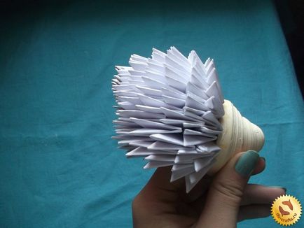 Arici din schema de montare a modulelor origami (detaliate)