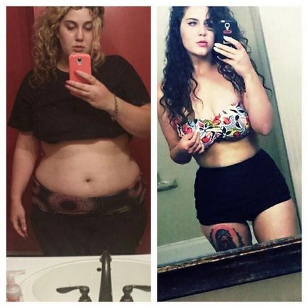 Фото до і після дівчат, яким вдалося скинути значну зайву вагу