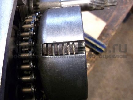 Repararea fotografică a ambreiajului motocicletelor 