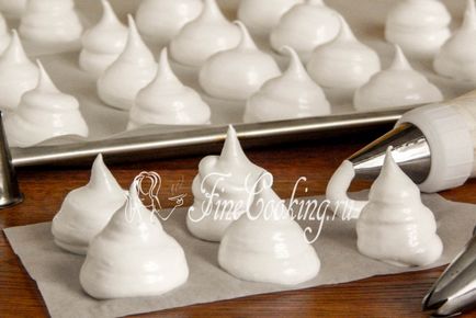 Meringue franceză - rețetă cu fotografie