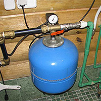 Гідроакумулятор для систем водопостачання пристрій і схема підключення