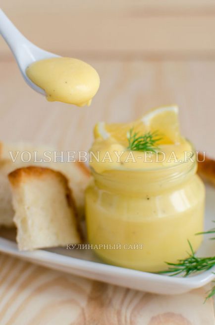 Голландський соус - рецепт з покроковими фото, чарівна