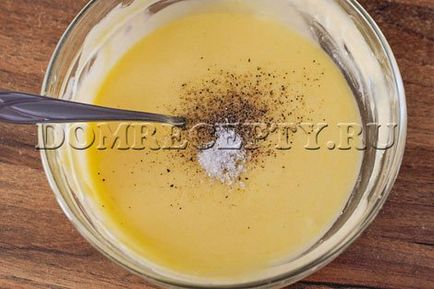 Голландський соус (соус Голландез) - рецепт з фото