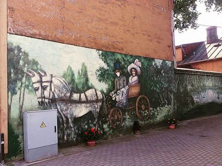 Graffiti - nu pot fi spalate - Riga, Letonia turism, panouri, oras