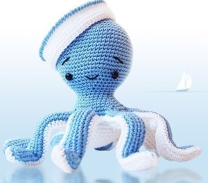 Іграшкові осьминожки гачком - knits for kids