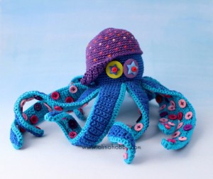 Croșetat crocodil Octopus - tricoturi pentru copii