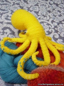 Croșetat crocodil Octopus - tricoturi pentru copii