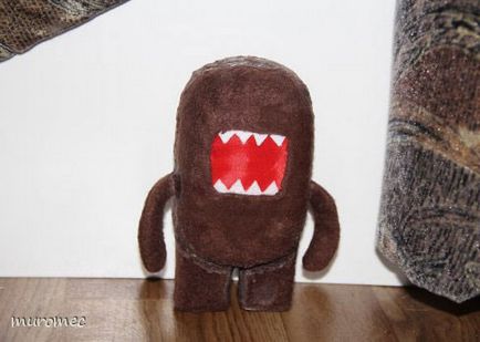 Іграшка domo-kun - зроби сам своїми руками, поділи, саморобки, подарунки, прикраси