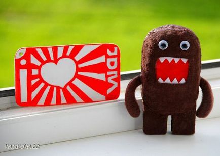 Іграшка domo-kun - зроби сам своїми руками, поділи, саморобки, подарунки, прикраси