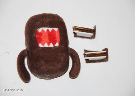 Іграшка domo-kun - зроби сам своїми руками, поділи, саморобки, подарунки, прикраси