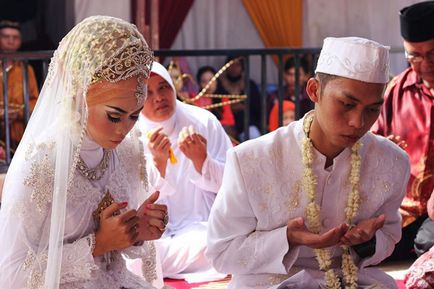 Indonéz esküvő a szabályok szerint