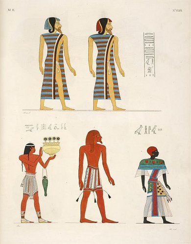 Divat története az ókori Egyiptomban