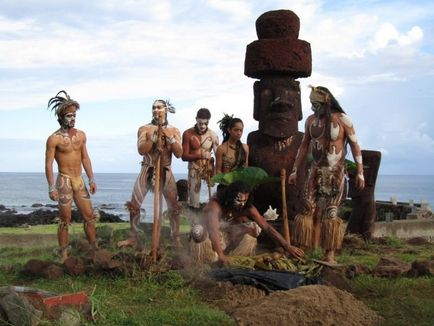 Szobrok a Húsvét-sziget - a legendás moai