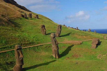 Idolii din Insula Paștelui - legendarul moai