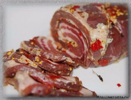 Pancetta italiană - ne pregătim