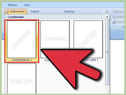 Cum se adaugă un filigran pe o pagină în Microsoft word - vripmaster