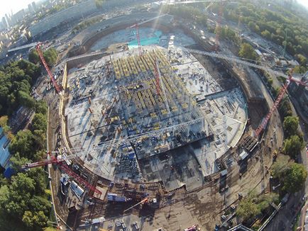 Як йде будівництво нового стадіону «динамо»