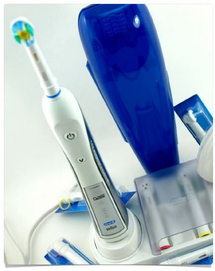 Hogyan kell használni az elektromos fogkefe, fogászati ​​zuboff