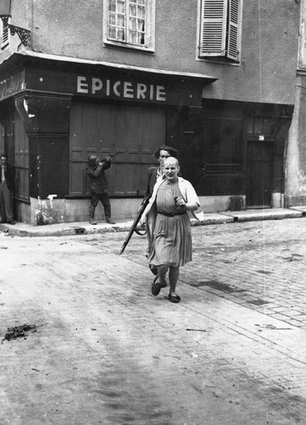 Franciaország férfiak harcoltak a fasizmus ellen, tette az