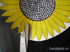 Cum de a desena o floarea-soarelui