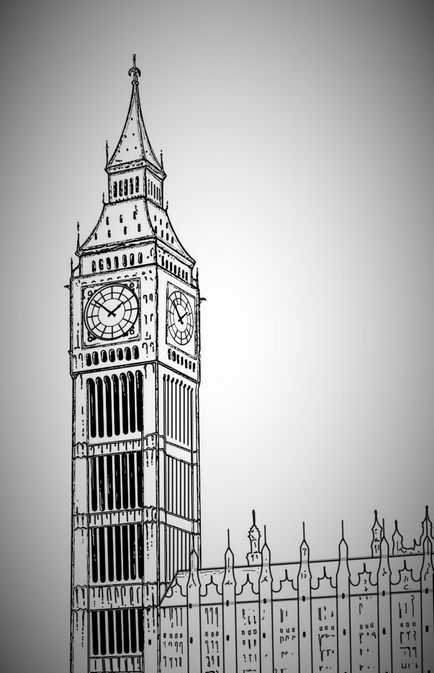 Hogyan kell felhívni a ceruzát fokozatosan Big Ben - 10 top London látnivalók