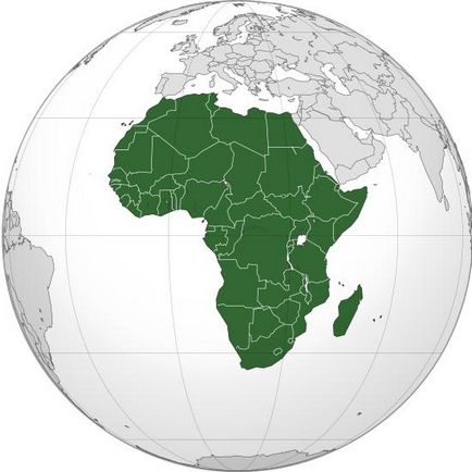Care este cea mai mare zonă din Africa în ceea ce privește zona Africii