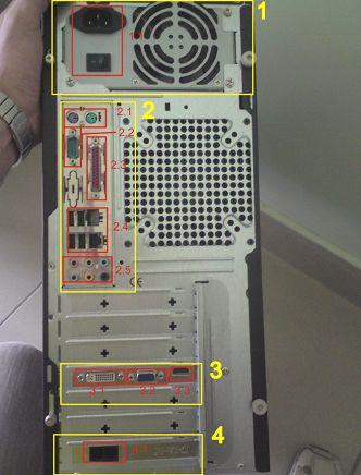 Cum să conectați partea din spate a computerului