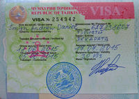 Cum să obțineți o viză în Tadjikistan