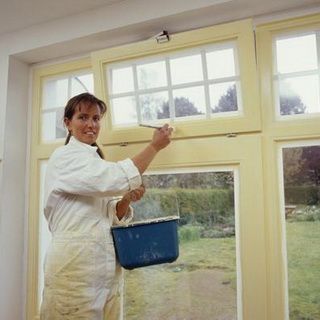 Hogyan kell festeni az ablakokat és az ajtókat is festett, fotó és videó festmény