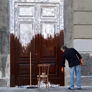 Hogyan kell festeni az ablakokat és az ajtókat is festett, fotó és videó festmény