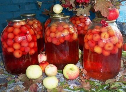 Як приготувати компот з яблук рецепт на зиму