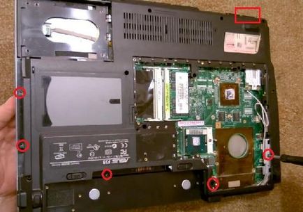 Як самостійно розібрати і почистити ноутбук asus f3s (disassembly