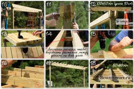 Cum se face un cadru pentru un hamac cu baldachin și acoperiș