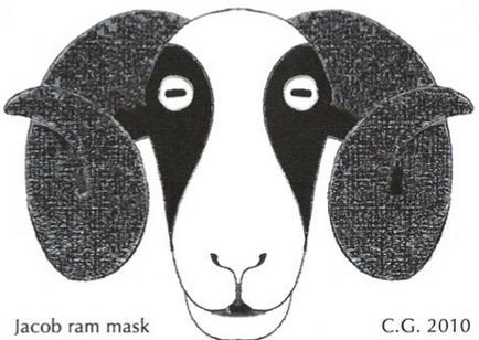 Hogyan készítsünk egy maszk egy birka saját kezűleg