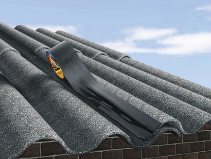 Як зробити ремонт шиферу на даху