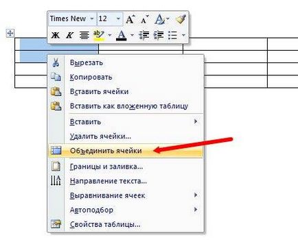 Cum se face un tabel în cuvânt 2007-2010 (partea 1)