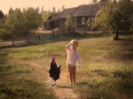 Hogyan készítsünk jó fotó egy gyermek (18 fotó)