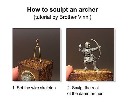 Cum să faci un arcaș de 28 mm, o lecție de la fratele său Vinny