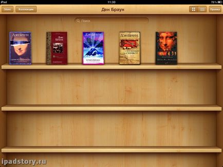 Hogyan hozzunk létre mappát iBooks, minden a ipad