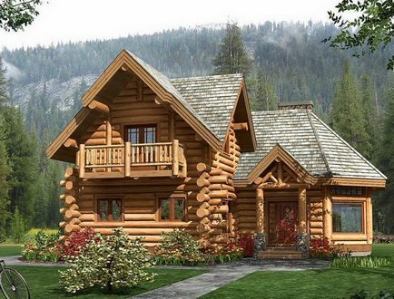 Cum de a reduce costul de construire a unei case din lemn