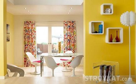 Як вибрати фарбу для кімнат - дизайн інтер'єру - стиль і кольори