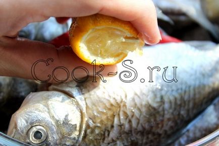 Карась на мангалі - покроковий рецепт з фото, страви з риби і морепродуктів