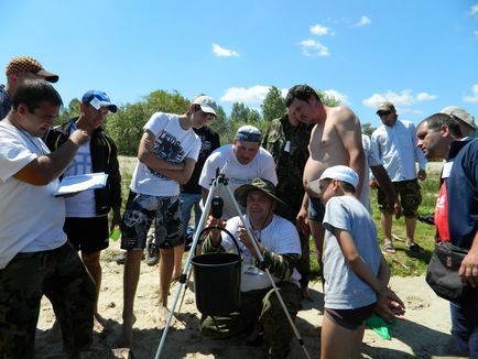 Карась смажений на багатті, рибалка на Дніпро в Кременчуці і його околицях