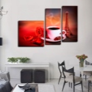Képek a falon a konyhában (58 fotó) szép moduláris mintát saját kezűleg