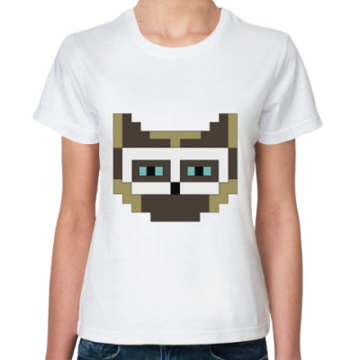 Clasic tricou pisică skifcha scitană 8bit - doar zâmbet