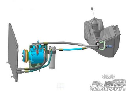 Кондиціонер для ниви ваз-21214 - установка кондиціонера в ниву, комплект і інструкція підключення