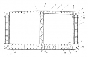 Конструкція перегородок, палуб, платформ