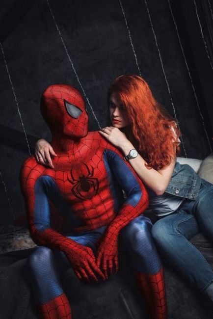 Косплей на «людини-павука» і його жінок (13 фото)