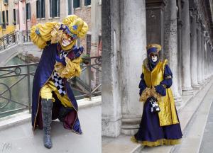 Costume pentru carnavalul venețian din soare