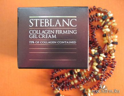 Крем-гель ліфтинг steblanc зменшив носогубні складки - steblanc collagen firming rich cream